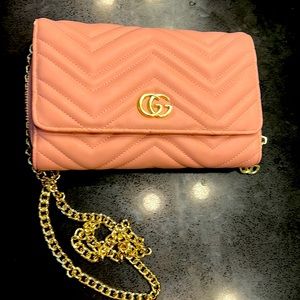 Pink Gucci Crossbody bag